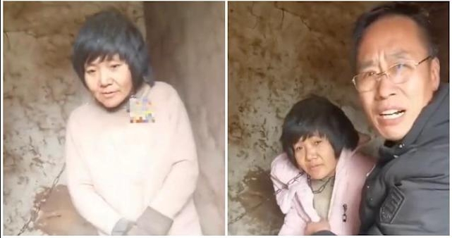 ibu dirantai di pondok